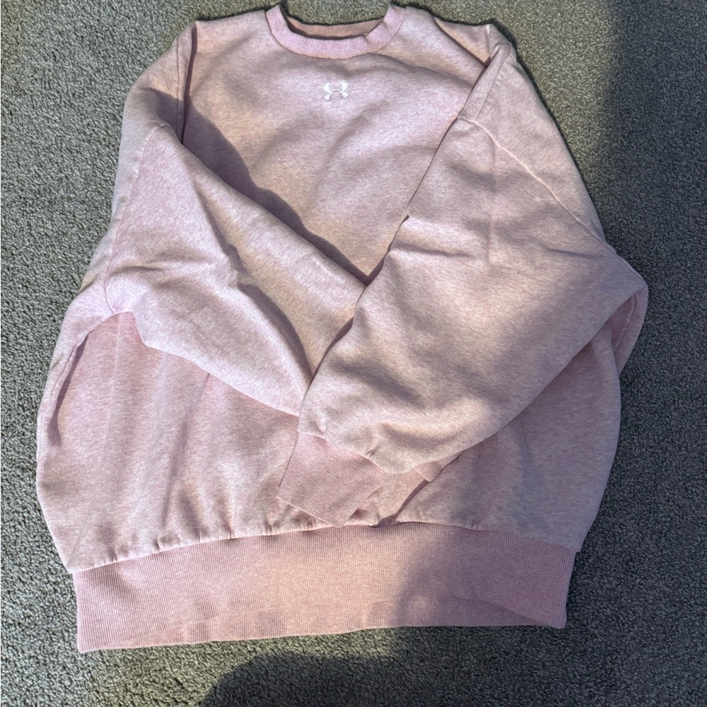 Pink Under Armour Crewneck